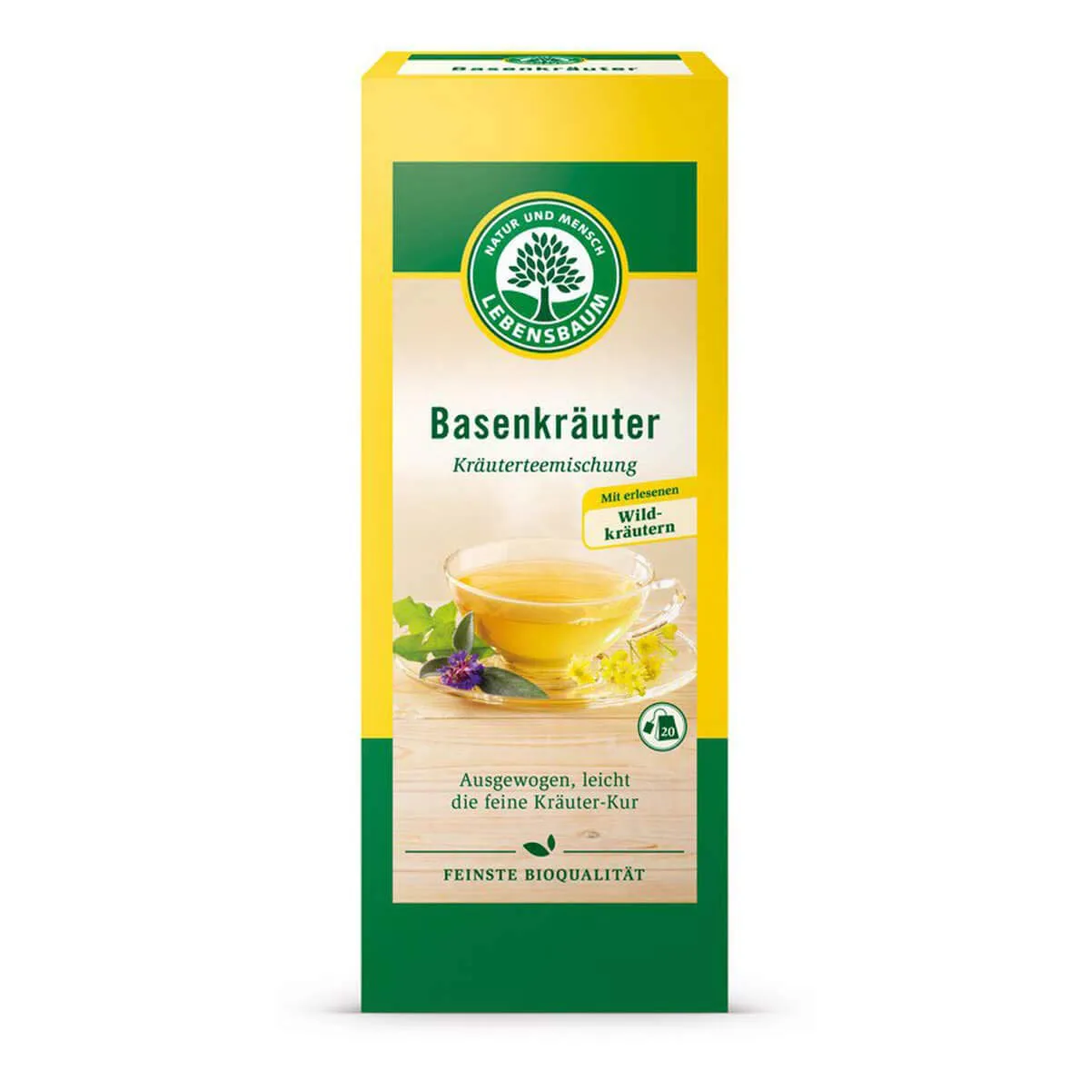 Bild von Lebensbaum Basenkräuter 8er Pack mit 20 Teebeuteln à 1,5 g