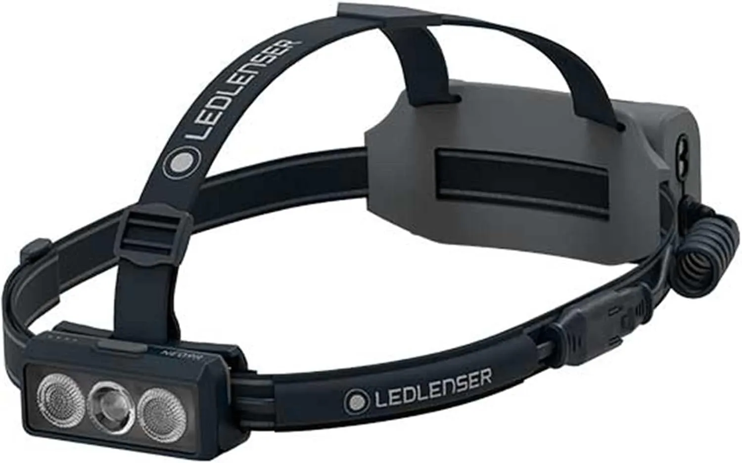 Bild von Ledlenser NEO9R LED Stirnlampe mit 1200 Lumen, wiederaufladbarem Akku und rotem Signallicht