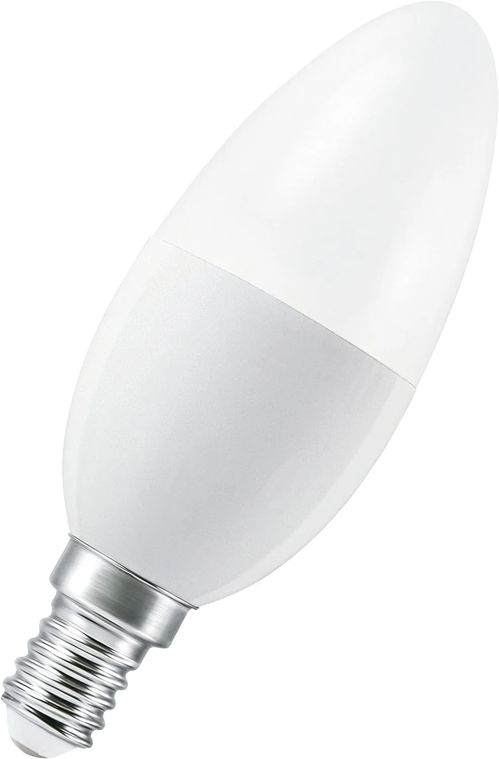Bild von LEDVANCE smarte dimmbare LED-Lampe E14 mit 2700 K warmweiß, ersetzt 40 W Glühlampen, im 1er-Pack