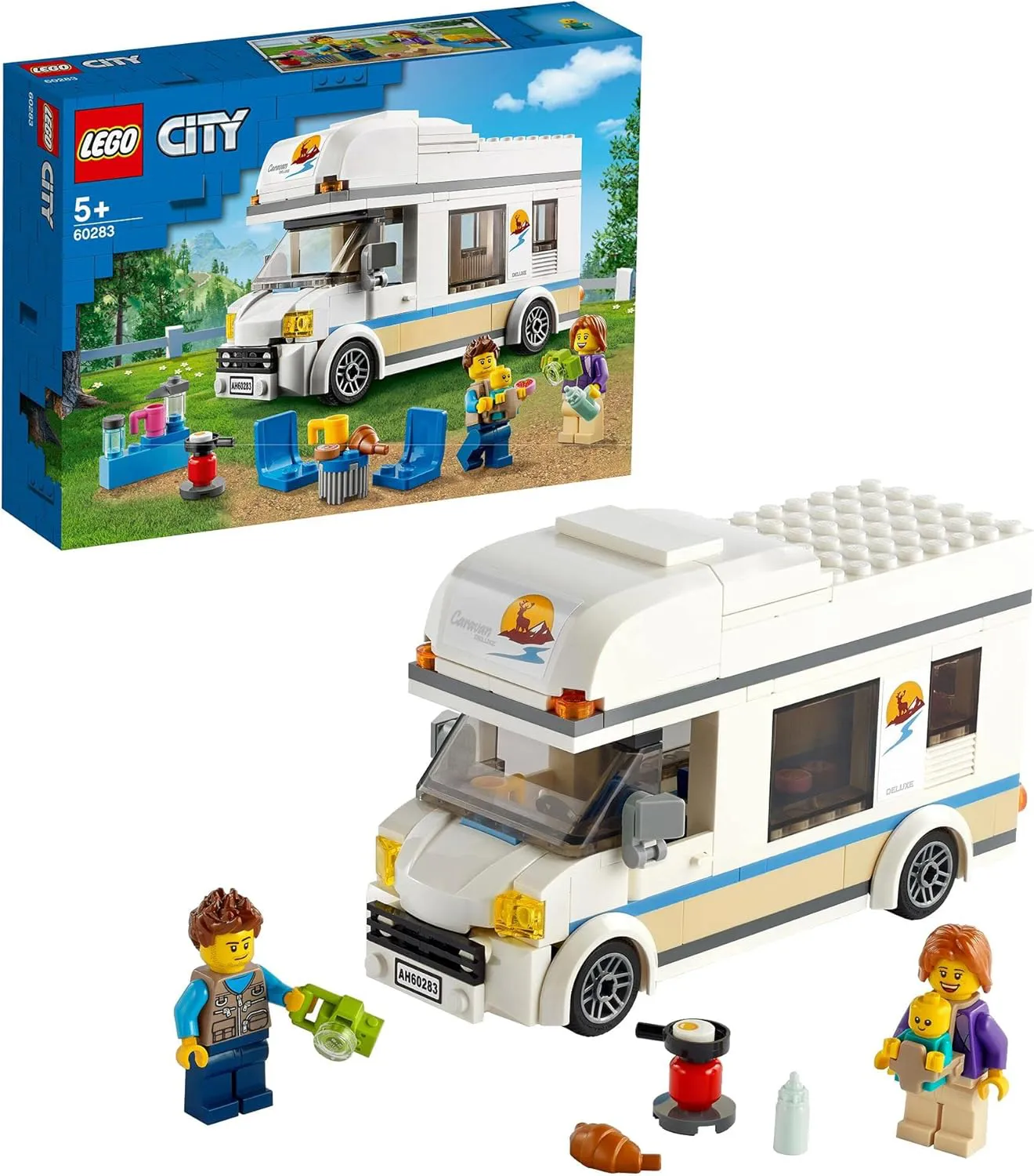 Bild von LEGO 60283 City Ferienwohnmobil Spielzeugset mit Minifiguren