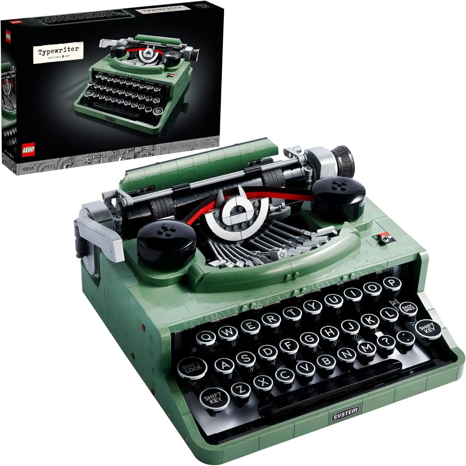 Bild von LEGO Ideas 21327 Schreibmaschine Bauset für Erwachsene und Sammler