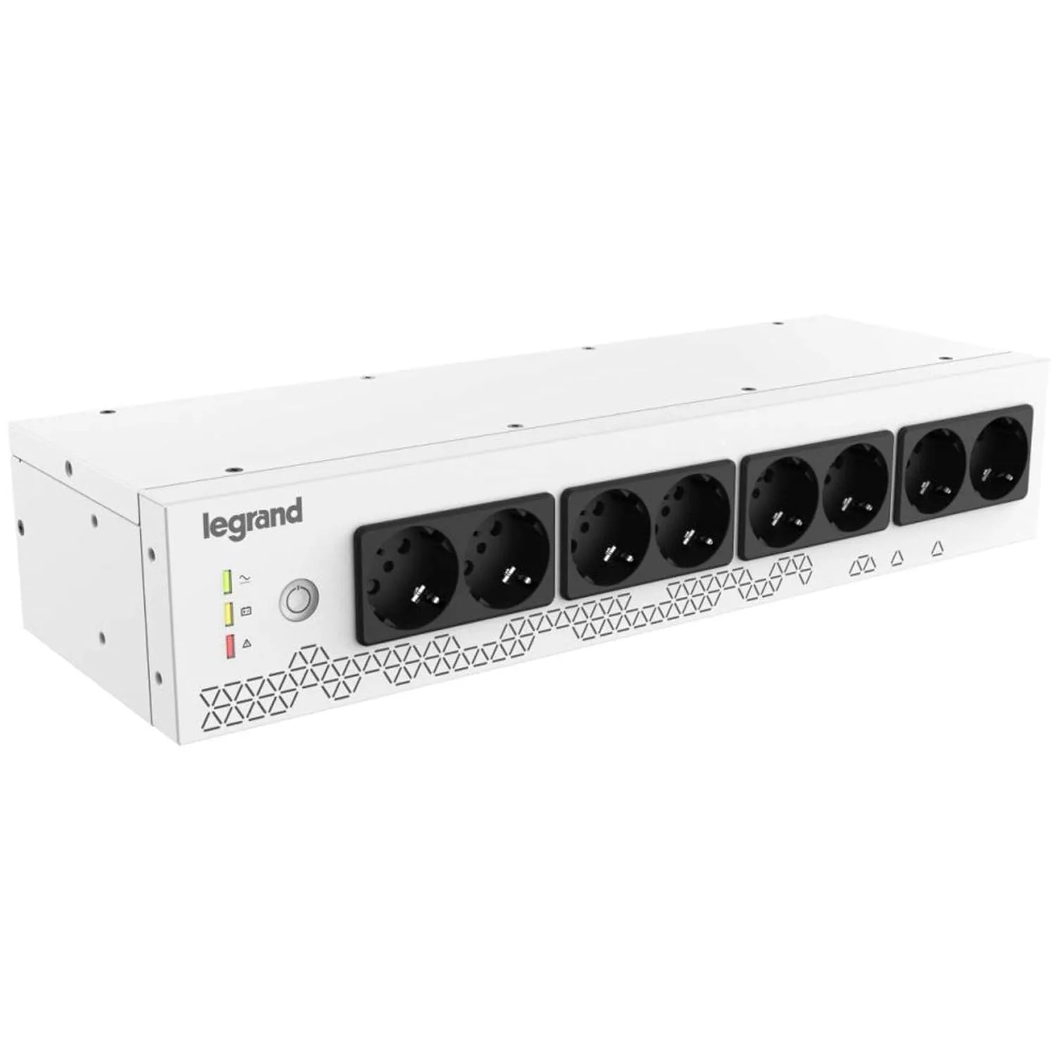 Bild von LEGRAND 310332 19 Zoll Rack PDU mit integrierter USV-Anlage 800VA und 8 Schuko Steckdosen