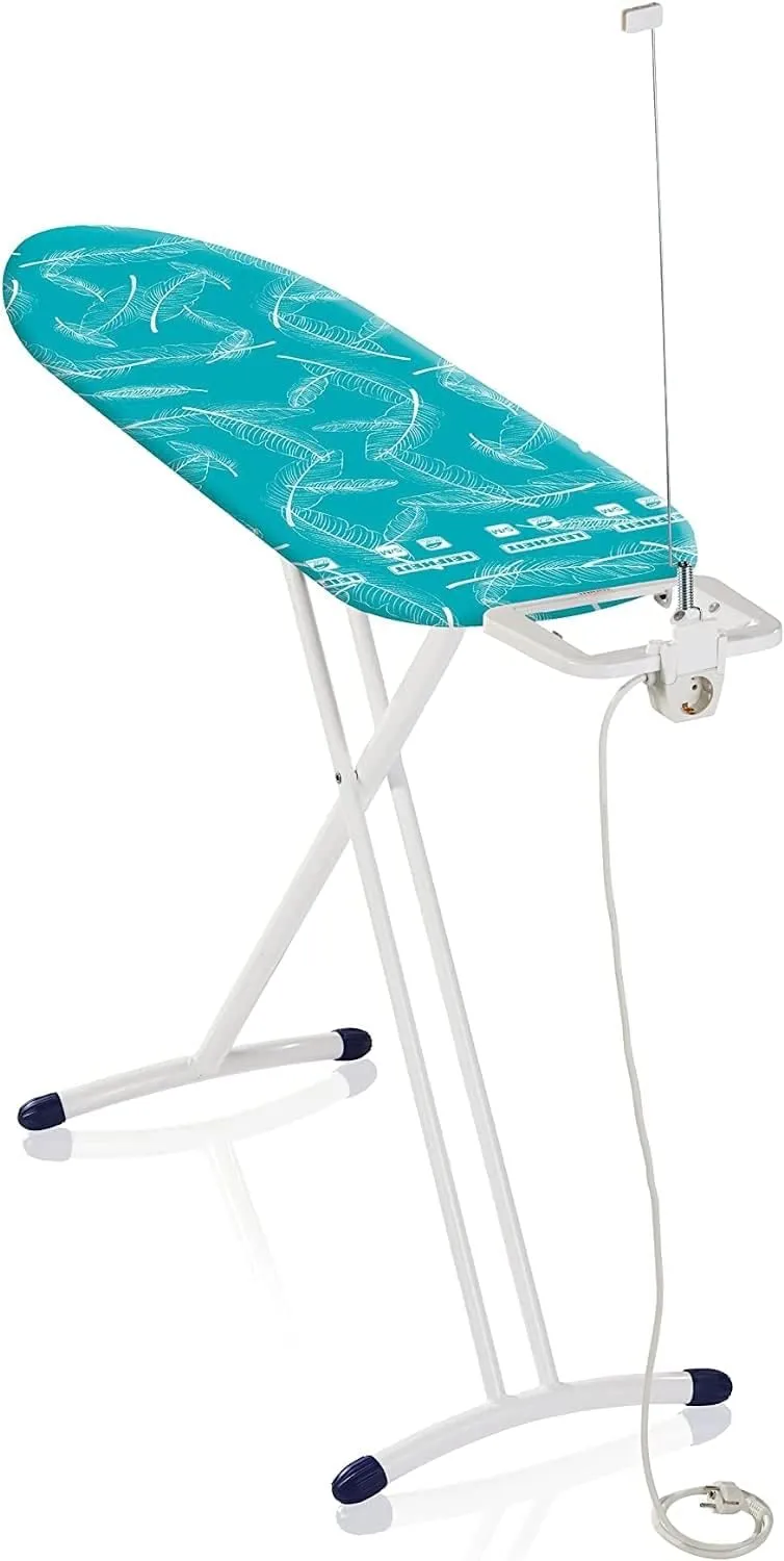 Bild von Leifheit Air Board M Solid Plus höhenverstellbares Bügelbrett mit Zwei-Seiten-Bügeleffekt
