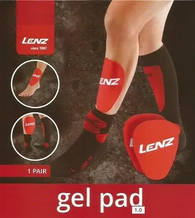 Bild von Lenz Gel Pad Paar für Schein- und Wadenbeinschoner beim Skifahren