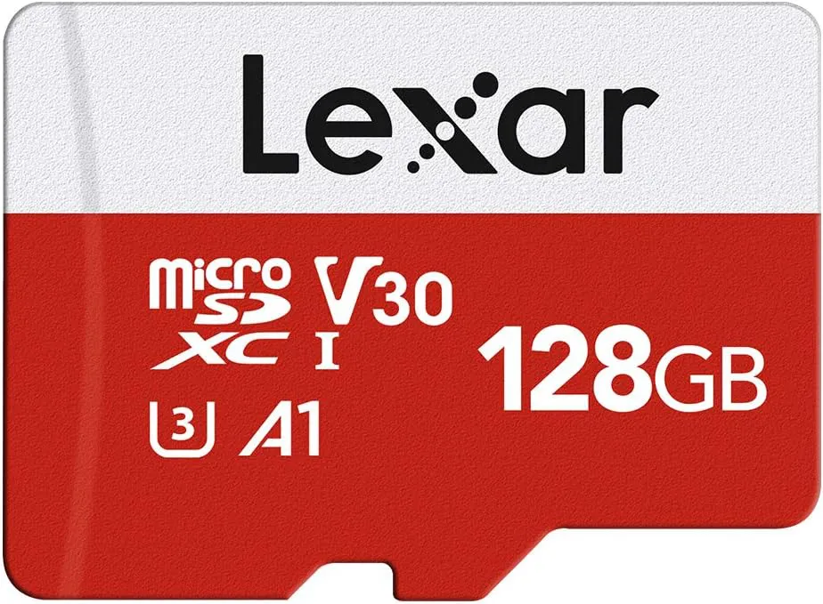 Bild von Lexar 128GB Micro SD Karte mit Adapter und bis zu 100 MB/s Lesegeschwindigkeit für Kamera und Smartphone