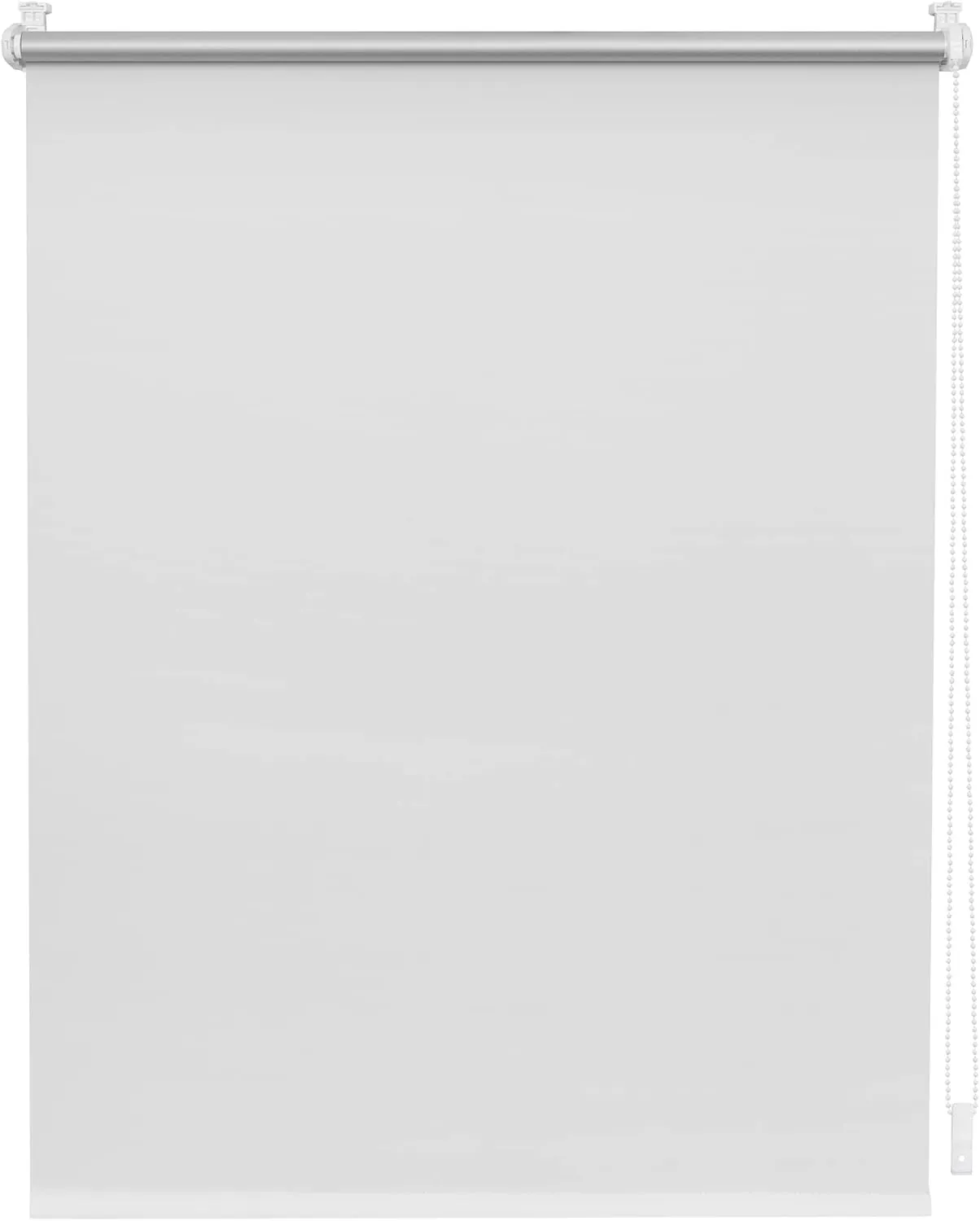 Bild von Lichtblick Thermorollo in Weiß, 90 x 150 cm, ohne Bohren, für Fenster und Türen, mit Hitzeschutz und Sichtschutz