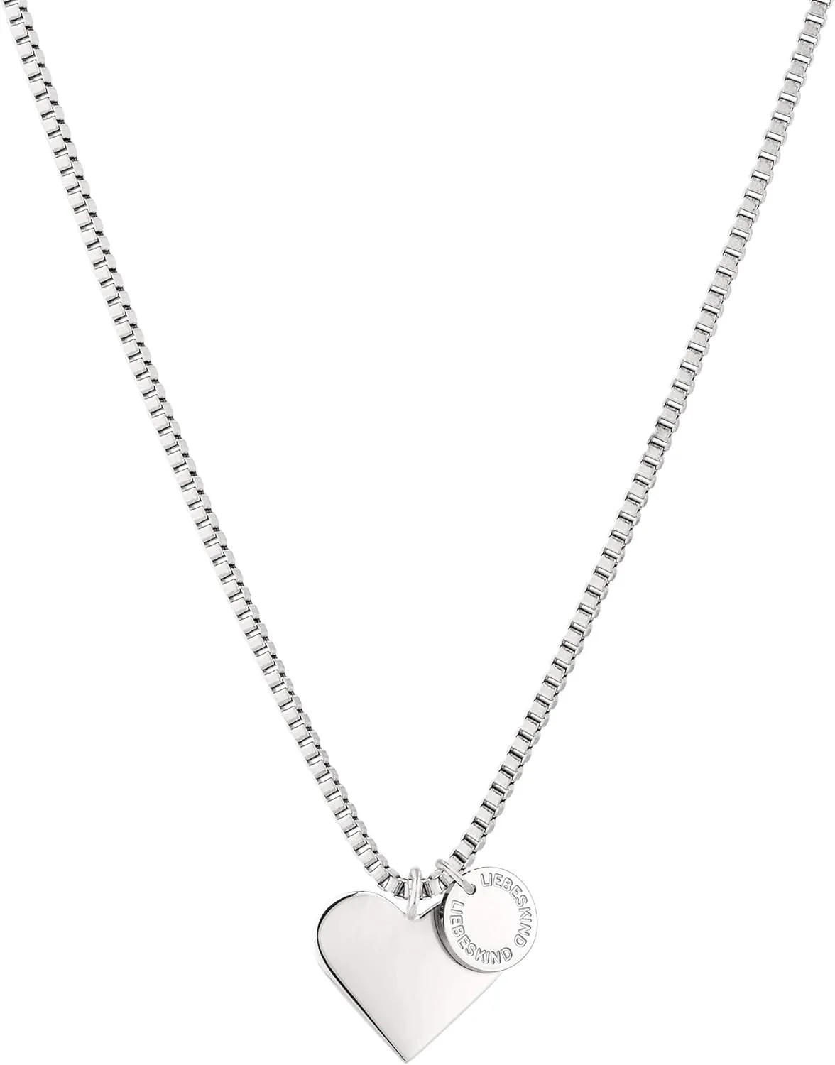 Bild von Liebeskind LJ-0503-N-45 Damen Collier aus Edelstahl in Herzform
