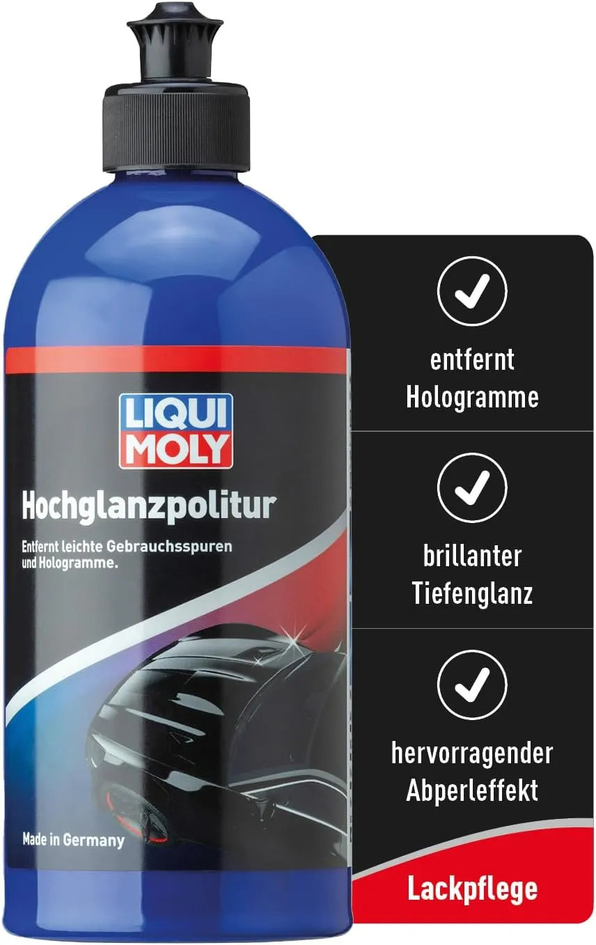 Bild von LIQUI MOLY Hochglanzpolitur 500 ml zur Lackpflege und -reinigung, farblos, Artikelnummer 21762