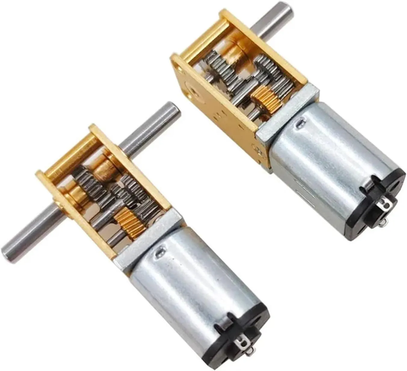 Bild von LIUCH 1218 N20 Miniatur Gleichstrom Untersetzungsgetriebemotor mit 12 V und 136 Umdrehungen pro Minute