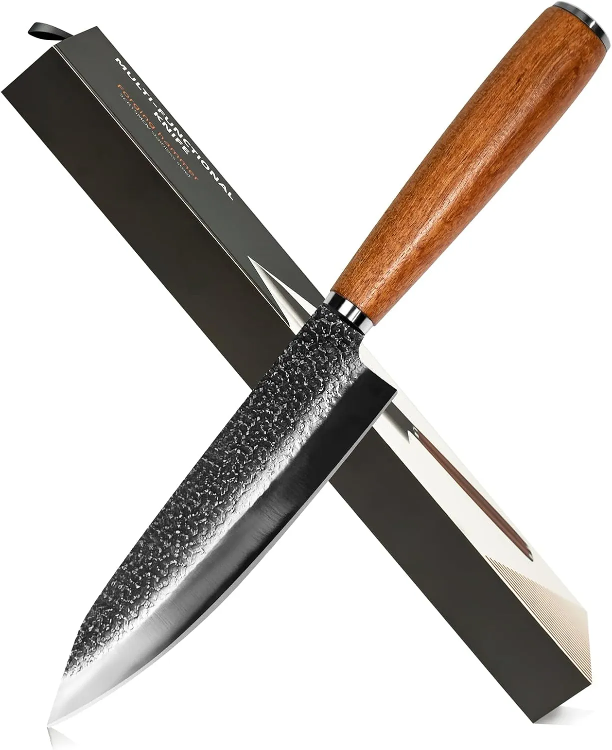 Bild von Lixiin Profi Kochmesser aus hochwertigem Carbon Edelstahl mit ergonomischem Griff und extra scharfer Klinge