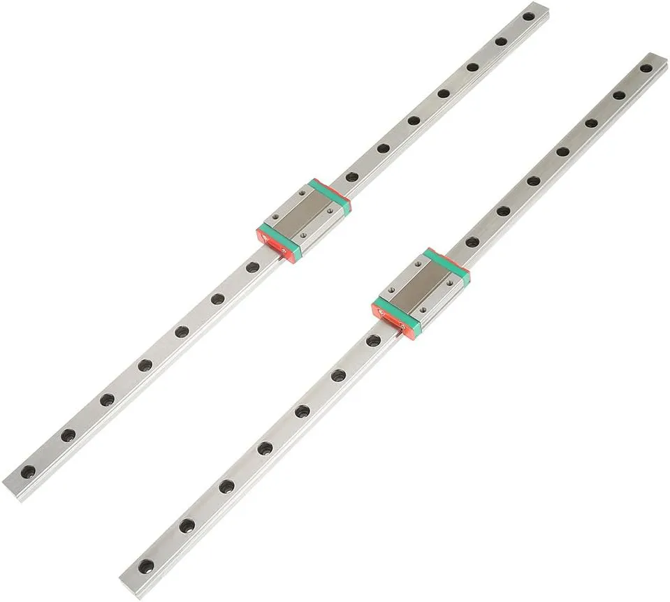 Bild von LML12H Linearschienenführung Set mit 2 Stück und 400 mm Länge