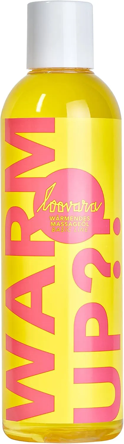 Bild von Loovara Massageöl 250 ml Warm Up mit natürlichen Ölen für erotische Massagen, vegan und dermatologisch getestet