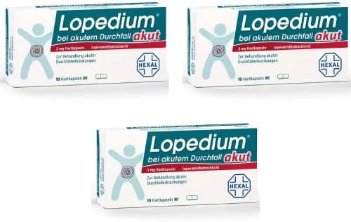 Bild von Lopedium akut Hartkapseln für akuten Durchfall, 30 Stück