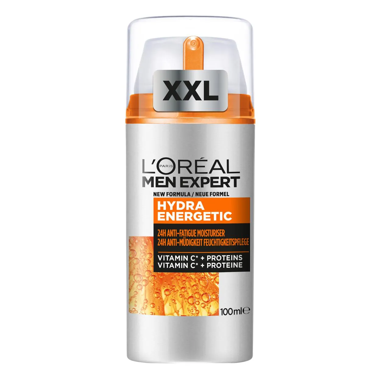 Bild von L'Oréal Men Expert Gesichtspflege für Männer 24H Feuchtigkeitscreme mit Vitamin C und Hydra Energy, 100 ml