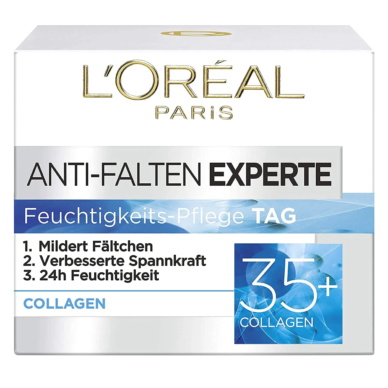 Bild von L'Oréal Paris Anti-Aging Creme mit Kollagen für 24 Stunden Feuchtigkeit, 50 ml