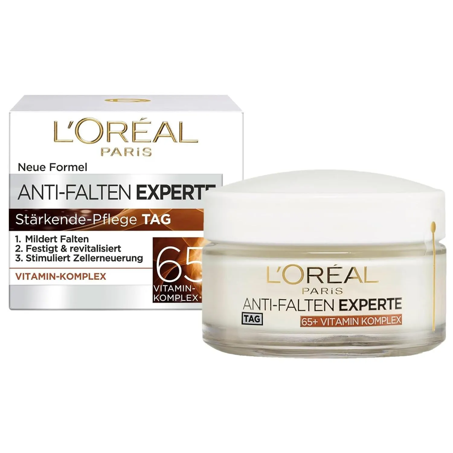 Bild von L'Oréal Paris Anti-Aging Tagescreme mit Vitamin B3 und E, 50 ml