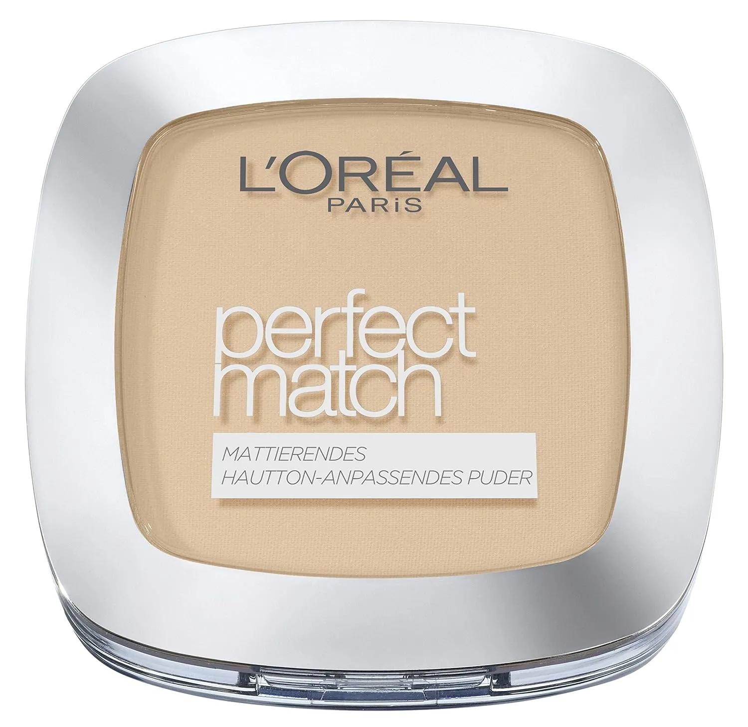 Bild von L'Oréal Paris Perfect Match Kompaktpuder Nr. 4.N Beige mit LSF 8, Spiegel und Schwamm, 9 g