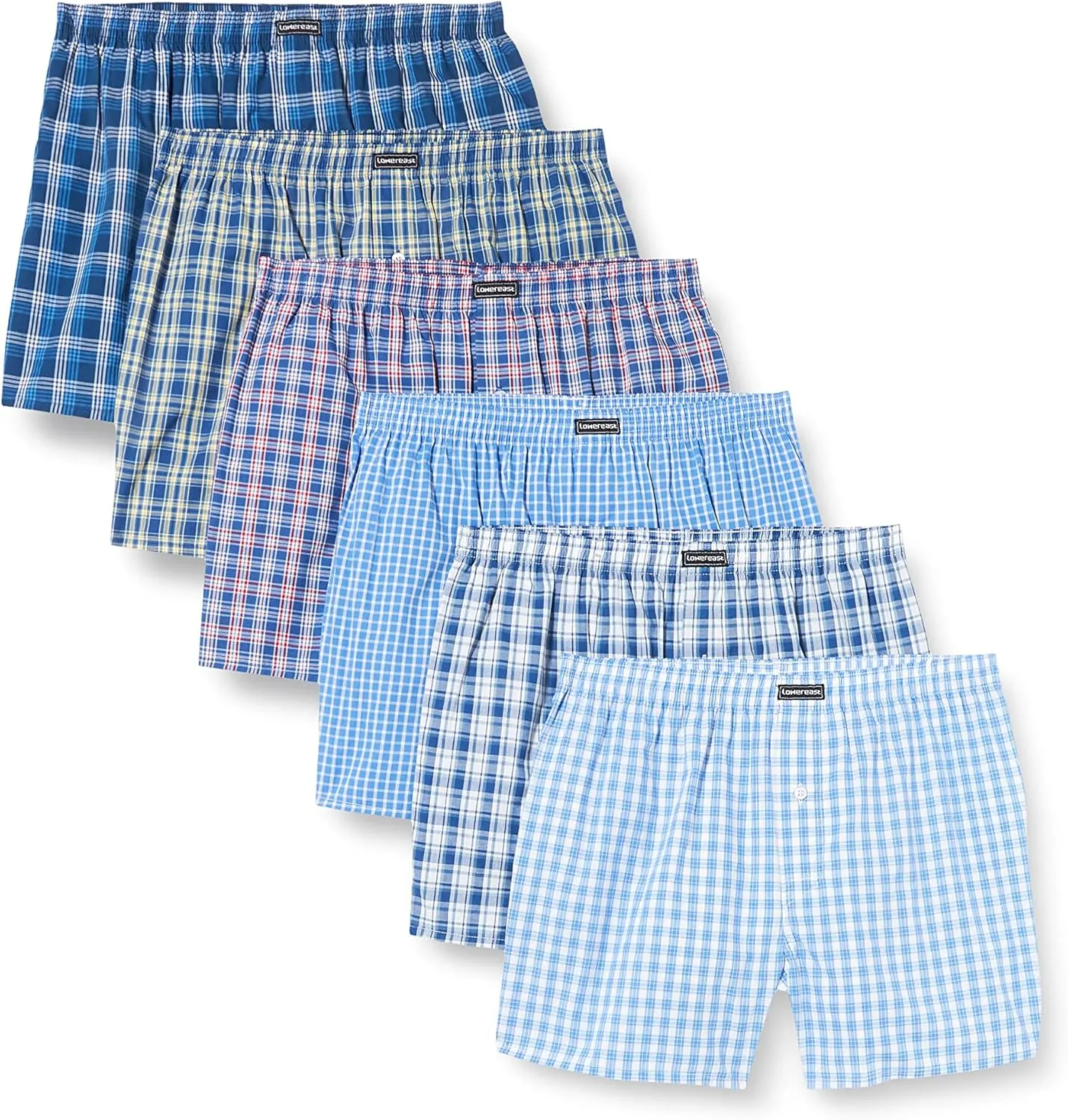 Bild von Lower East Herren Boxershorts 10er Pack aus 100% Baumwolle