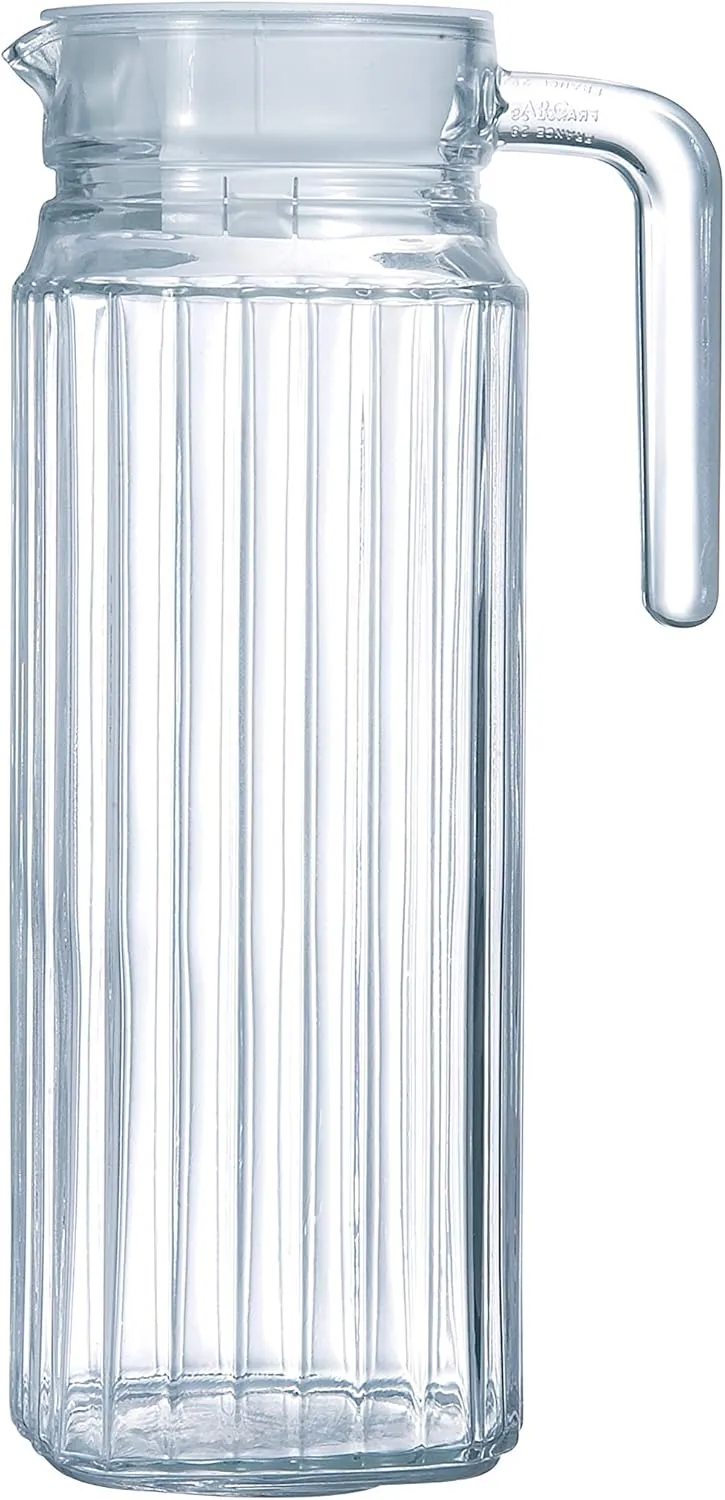 Bild von Luminarc Quadro Krug 1,1 Liter aus transparentem Glas mit Deckel