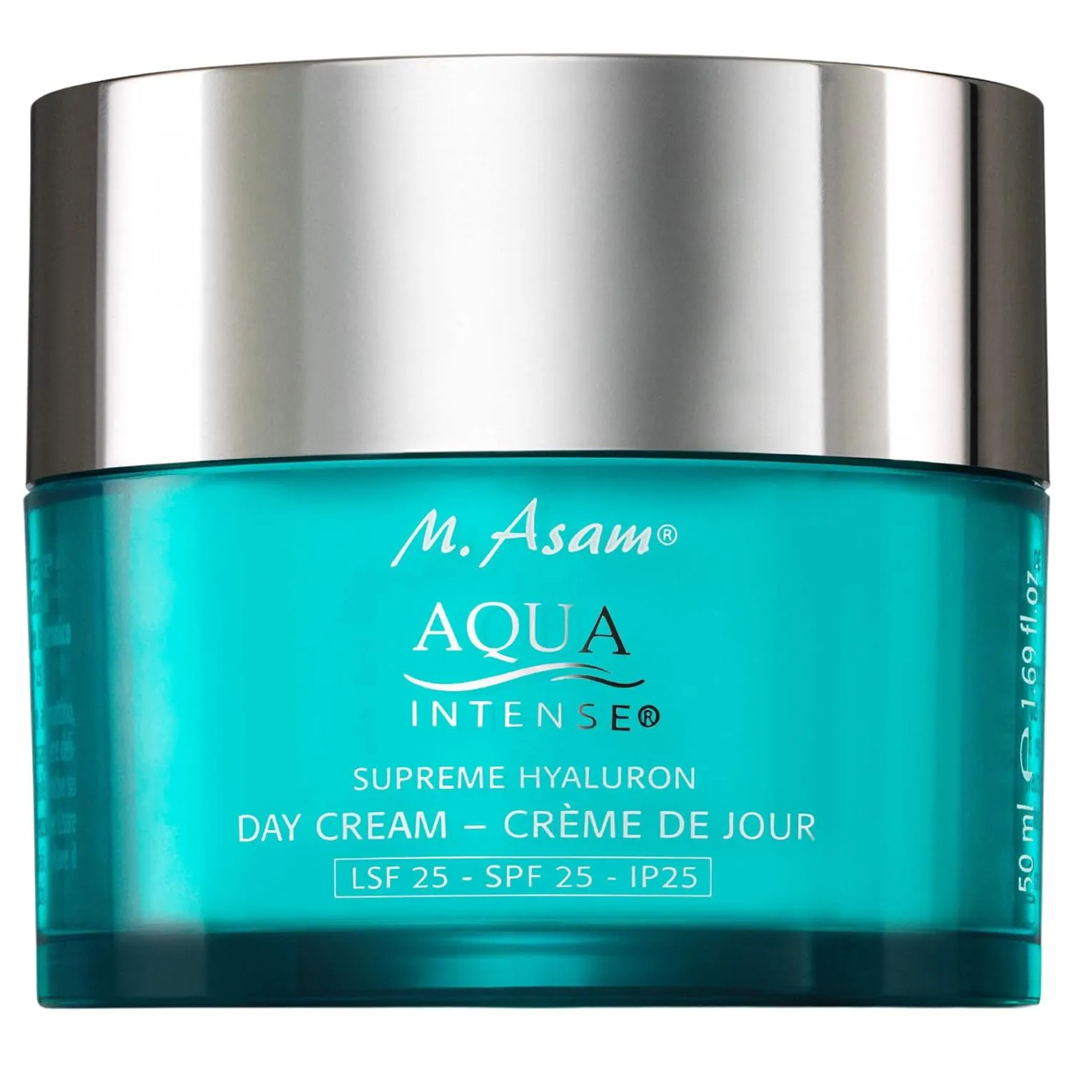 Bild von M. Asam Aqua Intense Supreme Hyaluron Tagescreme mit LSF 25, 50 ml, parfümfrei und vegan für intensive Feuchtigkeit und glattere Haut