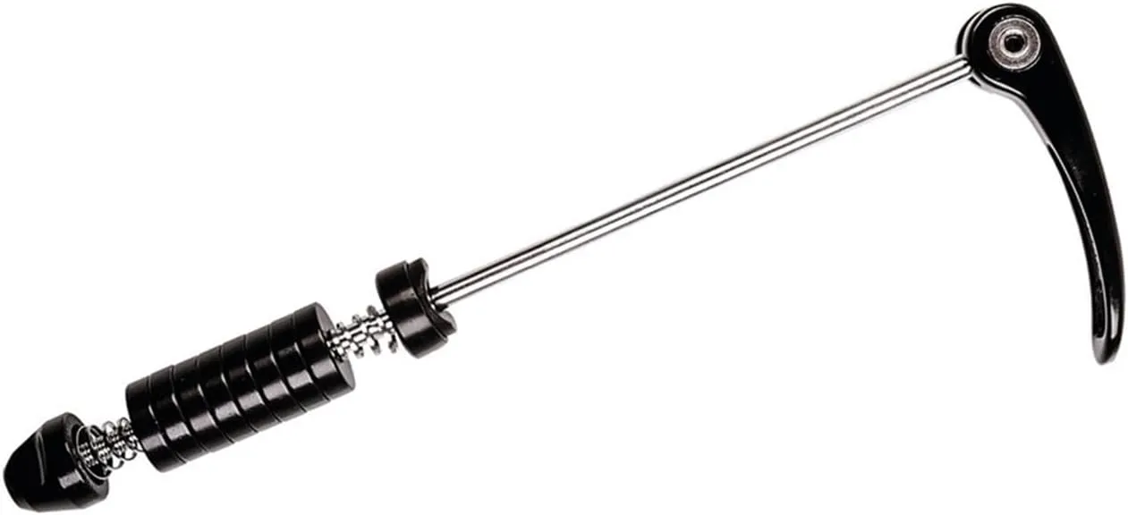 Bild von M-Wave QRS Schnellspanner Set für Erwachsene in Silber und Schwarz, geeignet für Rahmen von 137 bis 177 mm