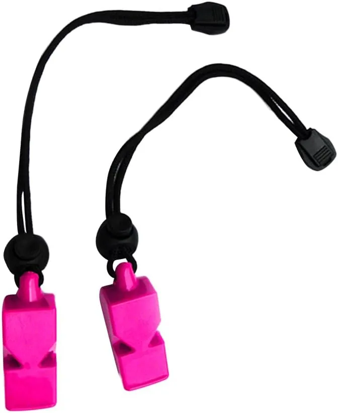 Bild von MagiDeal 2er Set Trillerpfeifen für Outdoor und Wassersport in Rosa