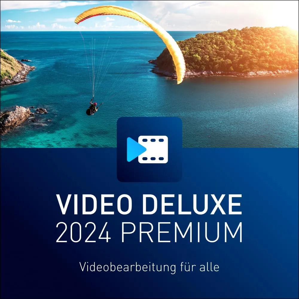 Bild von MAGIX Video deluxe Premium 2024 Videobearbeitungsprogramm für Windows 10/11 mit 1 Lizenz
