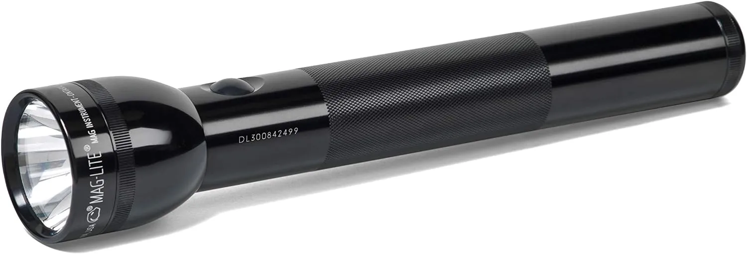 Bild von MAGLITE ST3D016 Taschenlampe mit 3D LED, 168 Lumen, 412 m Leuchtweite und bis zu 80 Stunden Betriebszeit in Schwarz