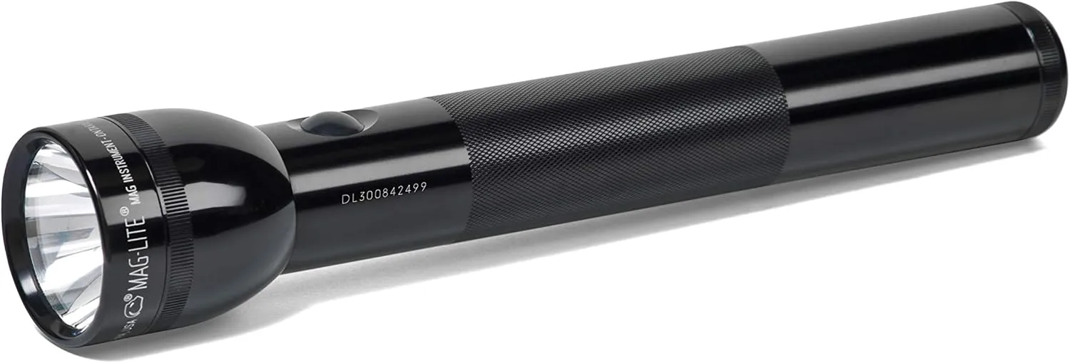 Bild von MAGLITE ST3D016 Taschenlampe mit 3D LED, 168 Lumen, 412 m Reichweite, bis zu 80 Stunden Betriebszeit in Schwarz