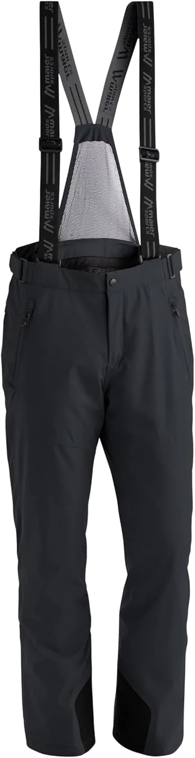 Bild von Maier Sports Anton 2 Herren Skihose in Schwarz Größe 52 mit wasserdichtem Stretchmaterial, verstellbarem Bund und mTHERM Wattierung