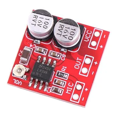 Bild von MakerMind LM386 Mikrofonverstärker Modul für Arduino und Raspberry Pi, DC 4-12V