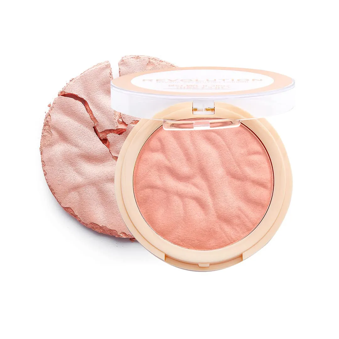 Bild von Makeup Revolution Blusher Reloaded in Peaches & Cream mit 7,5 g hochpigmentiertem Gesichtsrouge