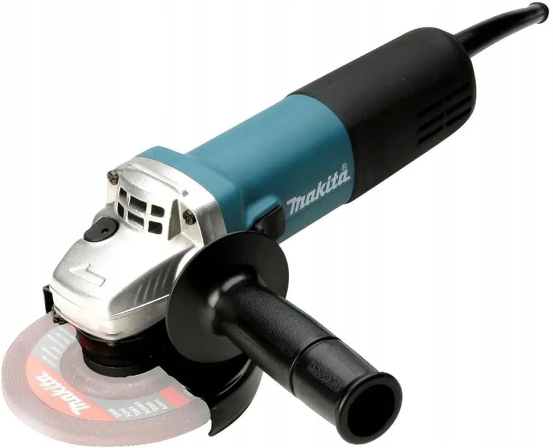 Bild von Makita 9558NBRZ Winkelschleifer mit 125 mm und 840 Watt in Schwarz und Blau