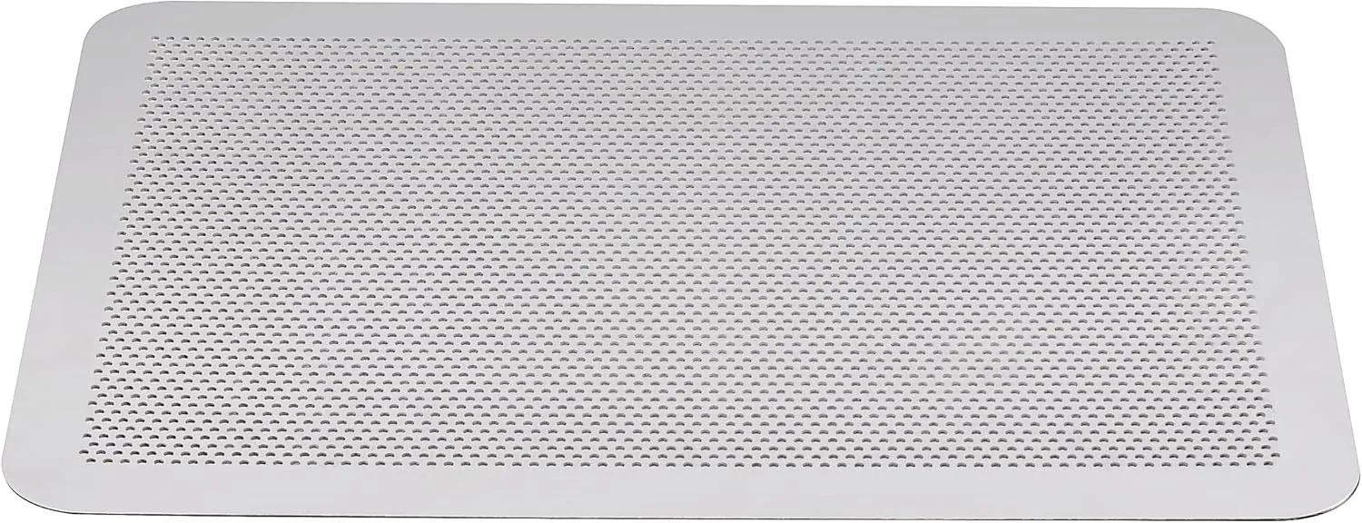 Bild von Mali 43034 perforiertes Backblech aus Aluminium, flach, grau, 40 x 30 cm, 1,5 mm dick