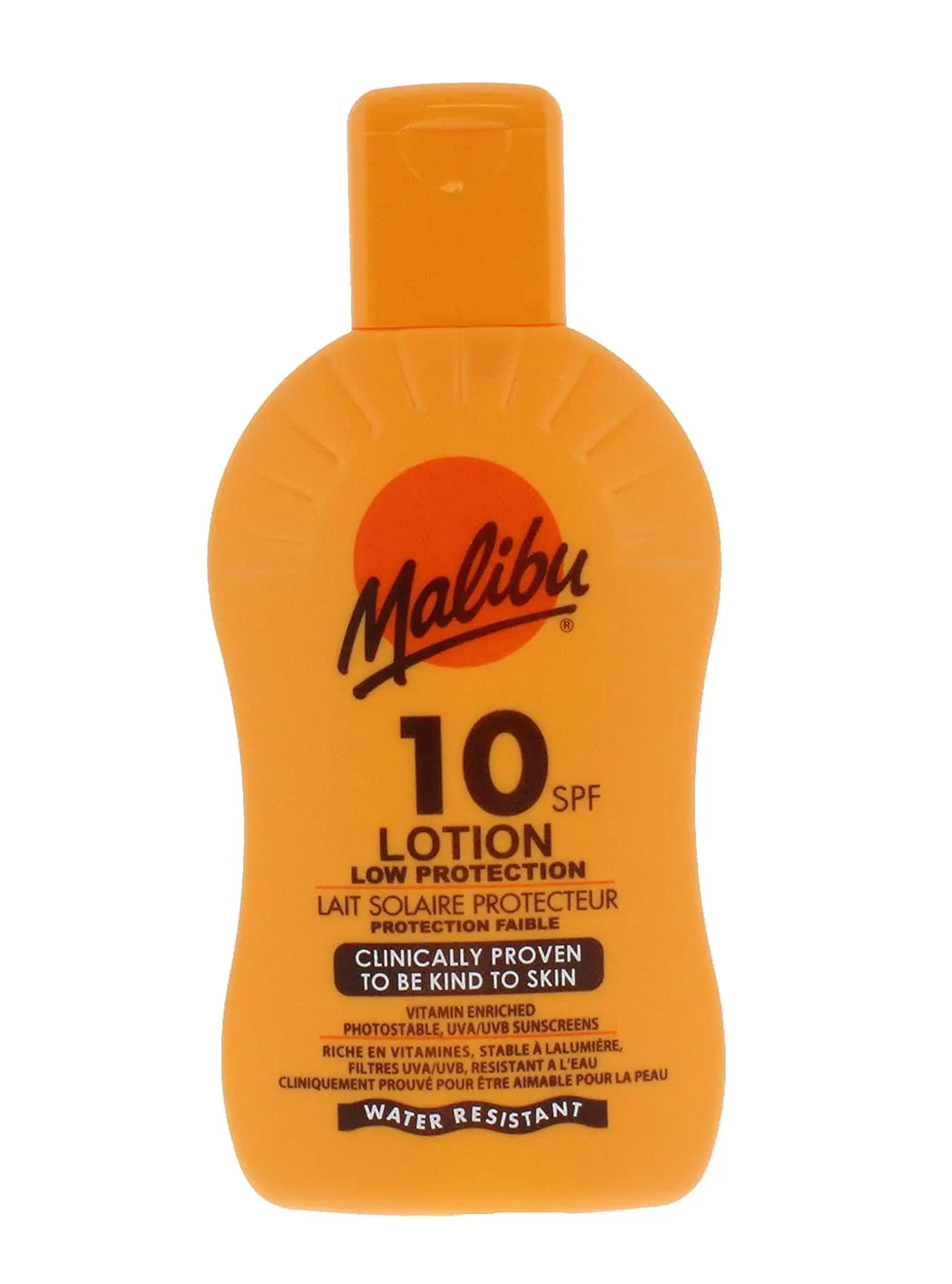 Bild von Malibu Sonnenschutzlotion mit LSF 10, angereichert mit Vitamin, wasserfest, 200 ml