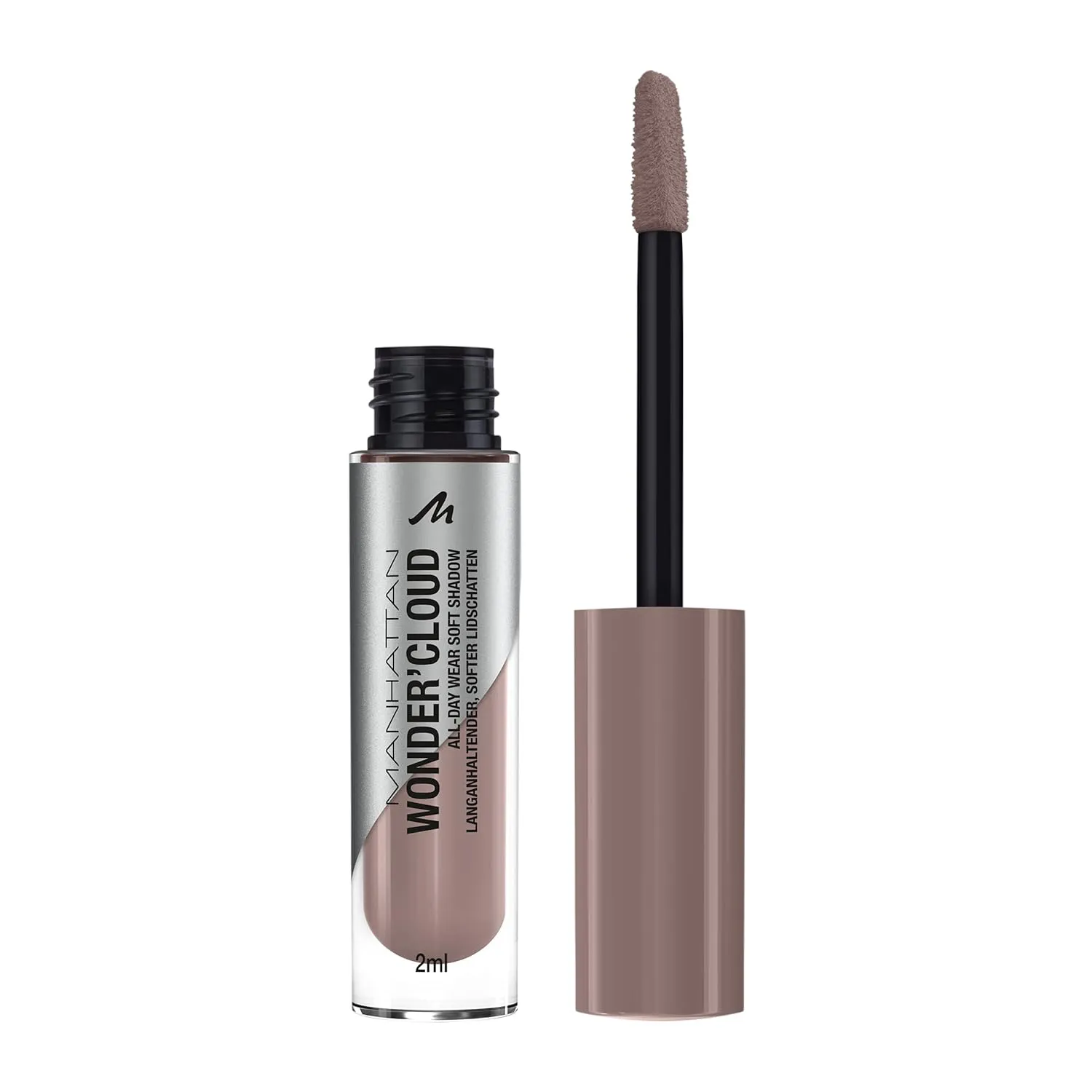 Bild von Manhattan Wonder Cloud Eyeshadow in der Farbe 008 Thunder Grey, 2 ml, langanhaltend und wasserfest