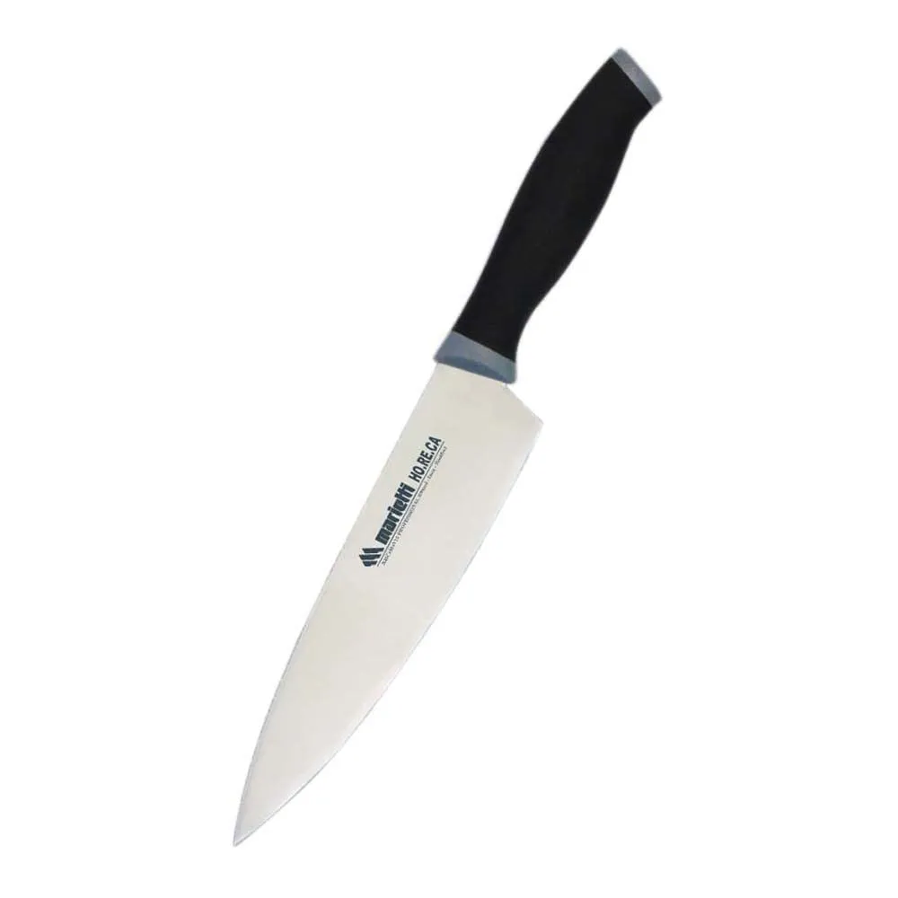 Bild von Marietti 1232TP Cucina Kochmesser mit 20 cm Klingenlänge in Schwarz/Grau