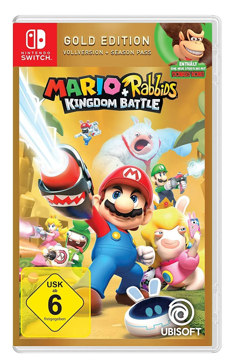 Bild von Mario und Rabbids Kingdom Battle Gold Edition für Nintendo Switch