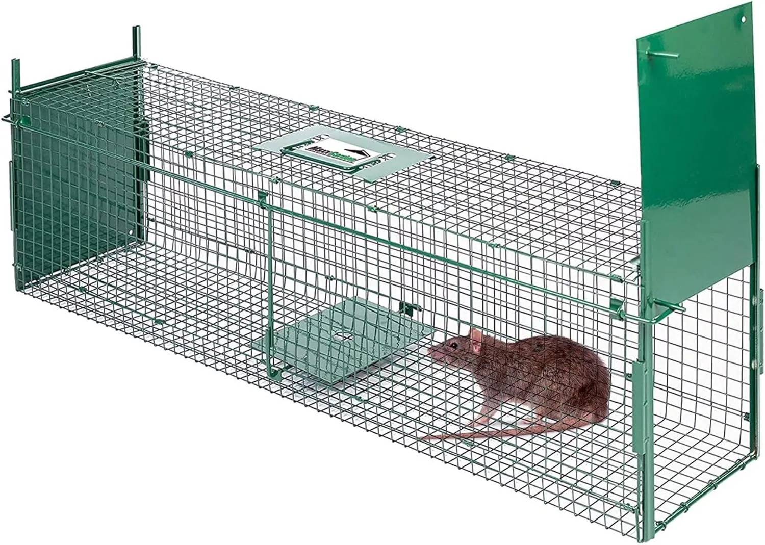 Bild von MaxxGarden Lebendfalle für Ratten und Marder mit den Maßen 60x18x20 cm