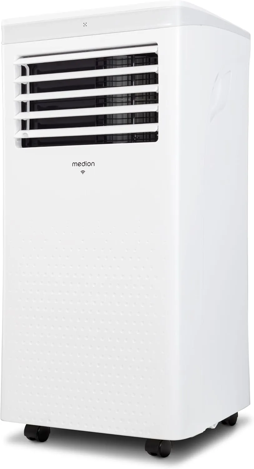 Bild von MEDION P1002 mobile Klimaanlage MD 37733 mit 10000 BTU für Räume bis 34 qm, 3in1 Funktion und App- sowie Sprachsteuerung
