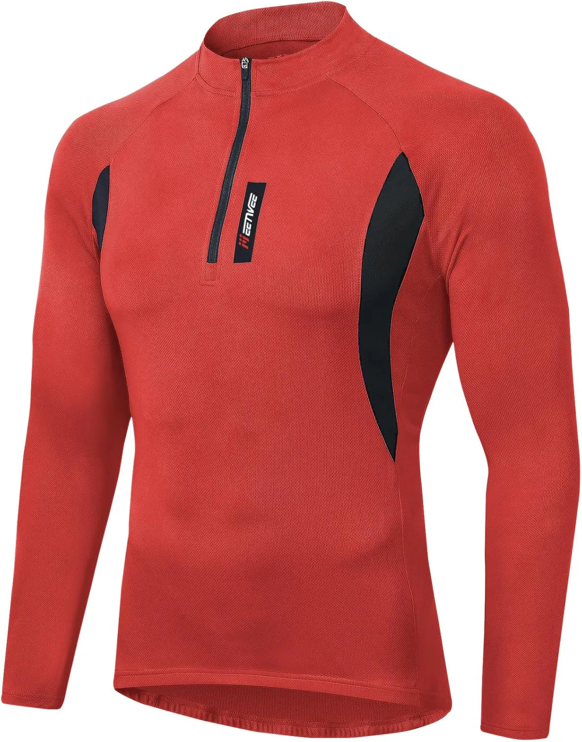 Bild von MEETWEE Herren Radtrikot kurzarm und langarm, atmungsaktives und schnell trocknendes Fahrradshirt für Männer