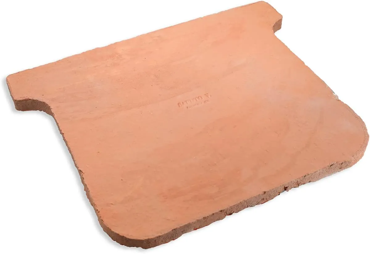 Bild von Megashopitalia Casapulla Keks aus Schamottestein für Pizza, 52 x 42 cm, hergestellt in Italien