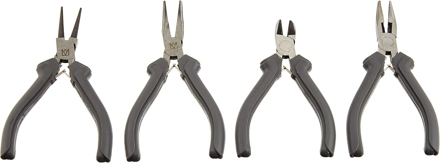 Bild von Meister 1570250 4-teiliges Feinmechaniker-Zangen-Set