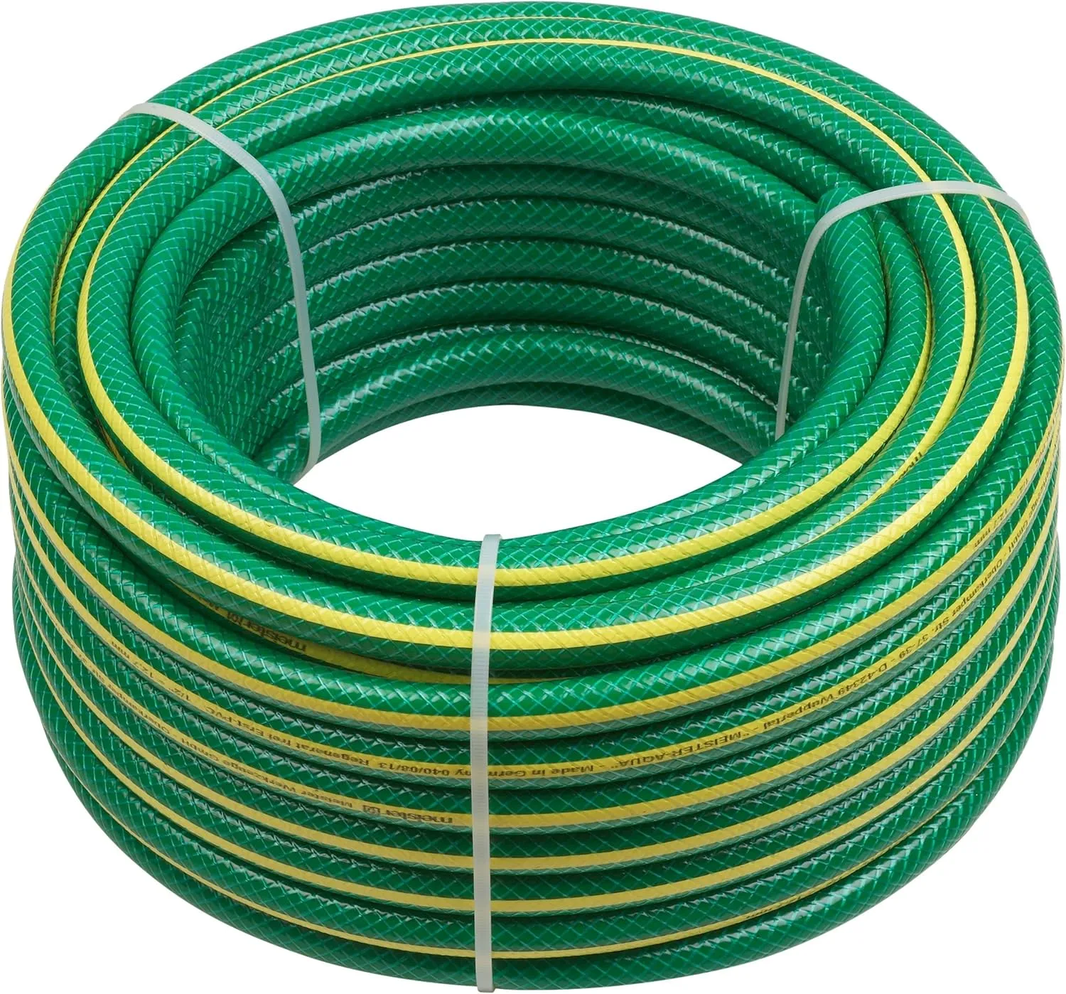 Bild von Meister Gartenschlauch 9920260 aus Erst-PVC, 12,7 mm Durchmesser, 30 m lang, trit- und abriebfest sowie UV-beständig
