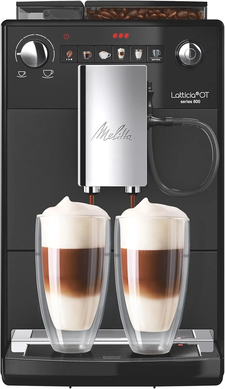 Bild von Melitta Latticia OT Kaffeevollautomat mit Milchsystem in Schwarz