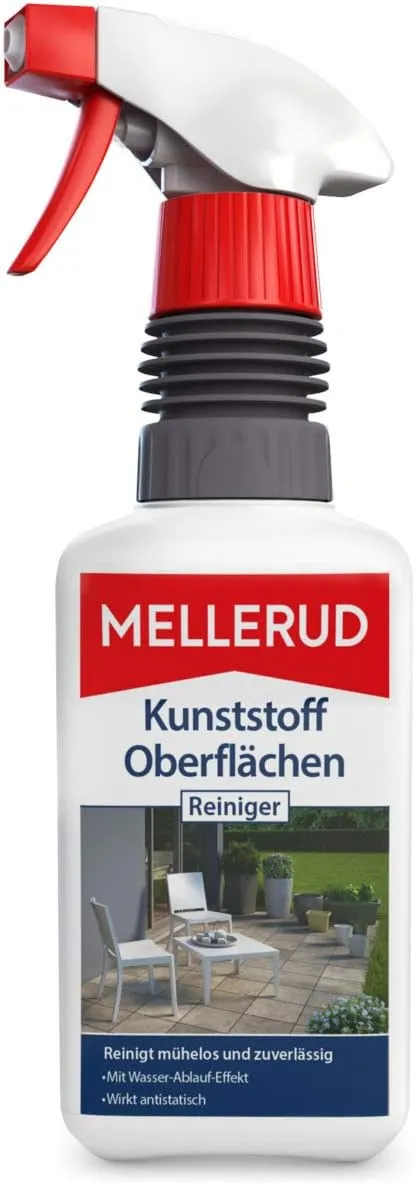 Bild von Mellerud Kunststoffreiniger Spray 0,5 l für hartnäckige Verschmutzungen auf Kunststoffoberflächen