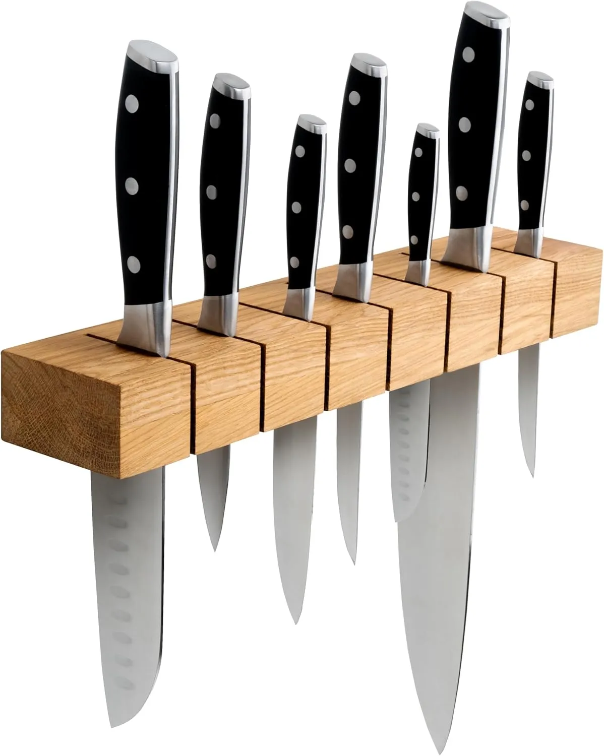 Bild von Messerblock für die Wand zur platzsparenden Aufbewahrung ohne Messer