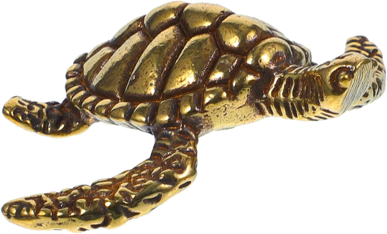 Bild von Messing Feng Shui Schildkröte Statue für Reichtum und Dekoration