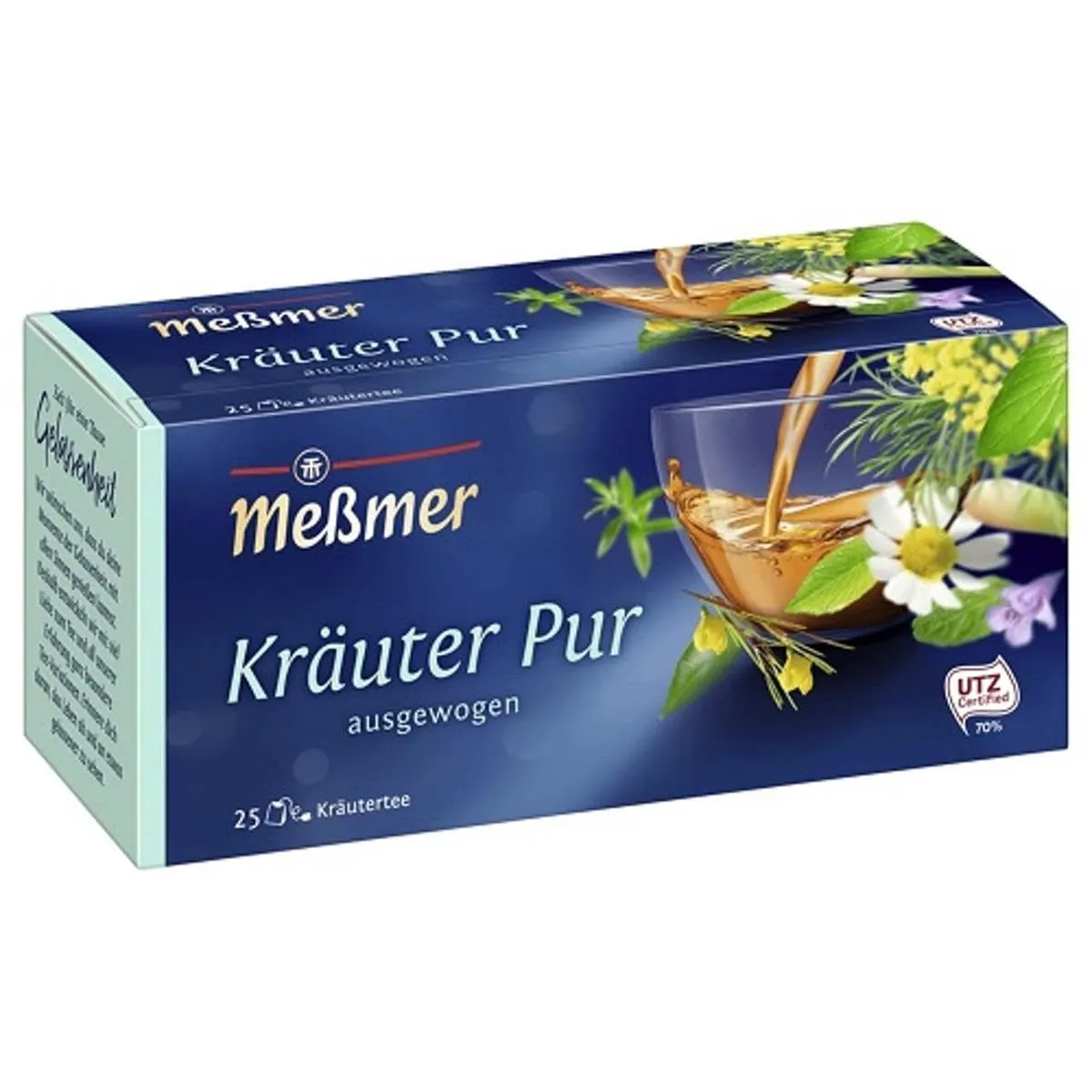Bild von Meßmer Kräuter pur Teebeutel 25 Stück vegan glutenfrei laktosefrei