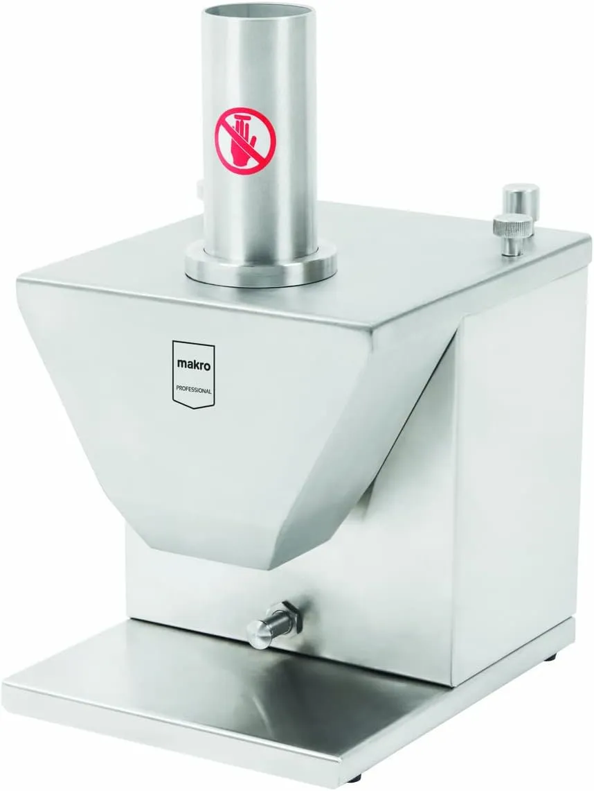 Bild von METRO Professional Currywurstschneider GWS1000 aus Edelstahl mit 135 Watt, 33 x 19 x 24 cm, silber